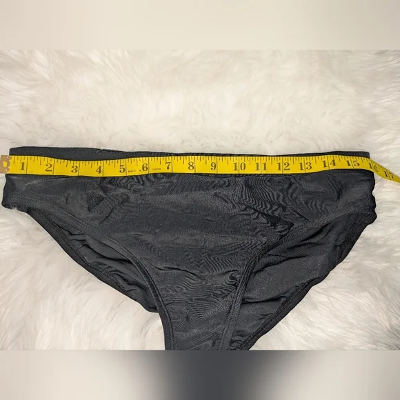 Liz Lange Women's Maternity Black Bathing Suit Bikini Bottom. Size M EUC - Picture 6 of 7